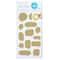 Gold Word Bubble Scratch & Reveal Stickers by Recollections™